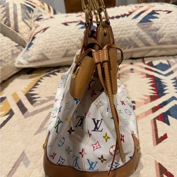 ๐AUTHENTIC Louis Vuitton Multicolor Ursula Shoulder Bag with Iconic Monogram ๐ - Picture 5 of 10